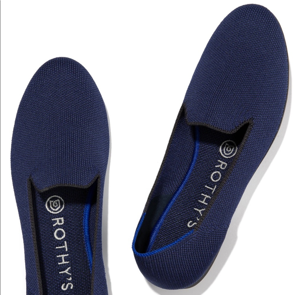 Navy Rothy’s “The Loafer”